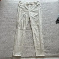 み*き様 UNIQLO ホワイト スキニーパンツ XL