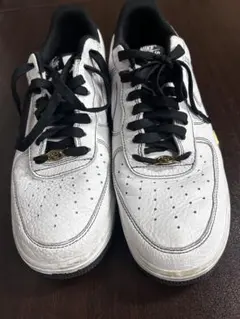 NIKE AIR FORCE 1 ホワイト ブラック ゴールド