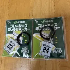 福岡ソフトバンクホークス 選手プレーヤーズめじるしマーカーセット（九州限定）