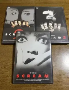 吹き替えあり。スクリーム1.2.3セットです。DVD