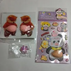 柴犬　ぷにぷに　シール　スクイーズ　お腹　ぽっこり　シリコン　肉球　パンダ