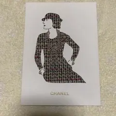 シャネル　CHANEL ポストカード　メッセージカード　レア