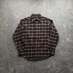 00s hit maker オンブレ　シャドー　チェックシャツ　y2k