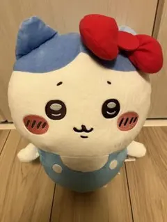 ぺ*ぅ様 ちいかわ×サンリオキャラクターズ　BIGぬいぐるみ ハチワレ　キティ
