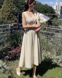 DAZY キャミソールワンピース Sサイズ ベージュ