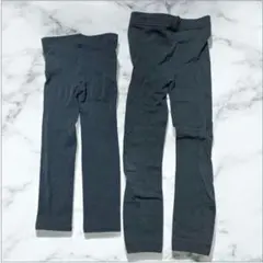 ★超美品！ストレッチ 7部丈 スパッツ2枚セット MーLサイズ
