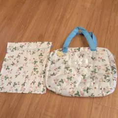 WEDGWOOD ワイルドストロベリー キルティングバッグ 巾着セット【非売品】