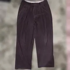 コーデュロイ　タック入り　パンツ　メンズ