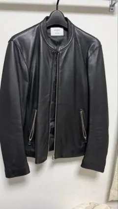 STUDIOUS ブラックレザージャケット