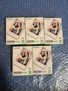 チェキフィルム インスタックスミニ instax mini 10枚×5 計50枚