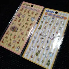 *ムーミン ぷっくりシール 2枚セット
