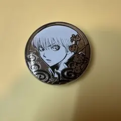 沖田総悟 生誕20周年記念 銀魂展 ～はたちのつどい～ シルバーソウル缶バッジ