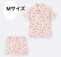 GU ちいかわ サテンパジャマ 半袖＆ショートパンツ ピンク Mサイズのサムネイル