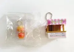 光る！屋台ミニチュアマスコット　クレープ　カプセルトイ