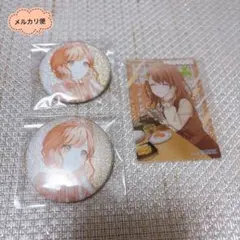 花里みのり グリッター缶バッジ 44B プロジェクトセカイ プロセカ スシロー