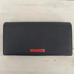 アニエスベー ボヤージュ 　 長財布 バイカラー ネイビー レッド　z6のサムネイル
