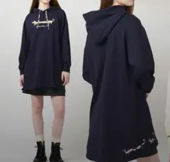 ナガスギルイヌ　グラニフ　パーカー　トレーナー　スウェット　かわいい　おしゃれのサムネイル