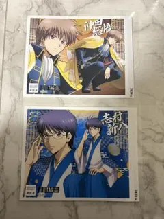 銀魂 吉原大炎上 サントリー自販機 ラベル缶 沖田総悟 志村新八