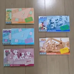 千趣会　ディズニードリームコレクション　ポストカードブック　　5冊
