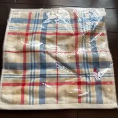 ポロ チェック柄タオルハンカチ