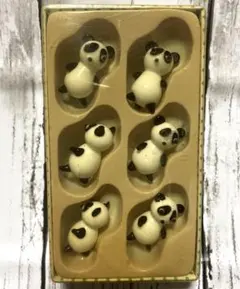 パンダ　ガラス細工