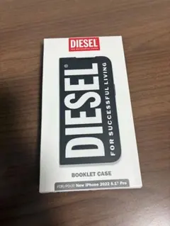【新品未使用】DIESEL 手帳型 iPhon14Pro ケース ブラック 黒のサムネイル