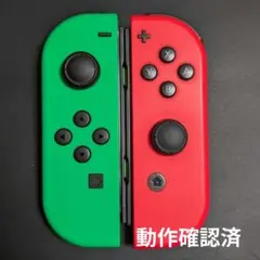 ジョイコン Joy-Con ネオングリーン/ネオンレッド　動作確認済