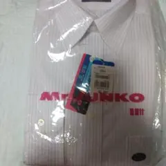 Mr.JUNKO ストライプシャツ クールビズM39 84新品未使用タグ付き