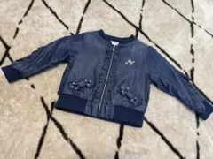 メゾピアノ 裏ボア フリルジャケット