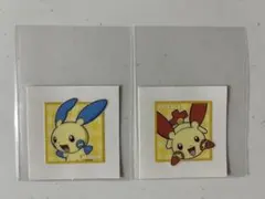 ポケモンパン シール　パウンドケーキ　　10弾　プラスル　マイナン