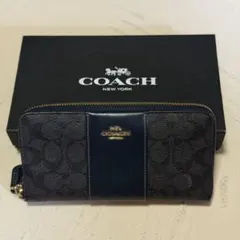 2026年最新】coach 長財布 チェック ファスナーの人気アイテム - メルカリ