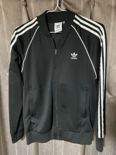 adidas ブラックジャージ
