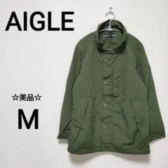 ☆美品　AIGLE M メンズナイロンジャケット　2399のサムネイル
