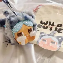 CRYBABY Wild but Cutie Denim ぬいぐるみペンダント