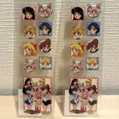 美少女戦士セーラームーン　シール　２枚セット　レトロシール　希少