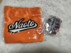 NAOTO ヤンマースタジアム長居 ガチャ キーホルダー　ベロア巾着　三代目