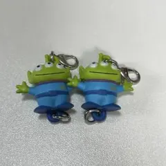 トイストーリー ゆらゆらつながるマスコット エイリアン キーホルダー
