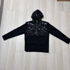 adidas 迷彩柄 ゴルフ　フード付きパーカー