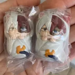 僕のヒーローアカデミア おくるみますこっとチャーム 轟焦凍 2点