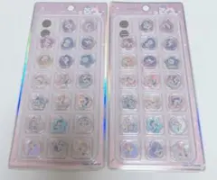 カミオジャパン/キラコロ/ユニコーンロゼット/シマエナガ/おはじきシール/2枚