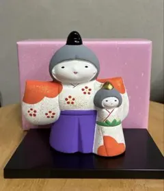 陶器製 雛人形 約10.5cm