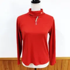 BURBERRY GOLF ゴルフウェア ナイトロゴ レッド Lのサムネイル