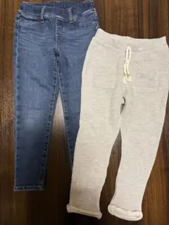 デニム　パンツセット　110