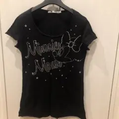 UNIQLO✖️ミニーマウス コラボ商品　ラインストーン装飾 Tシャツ L