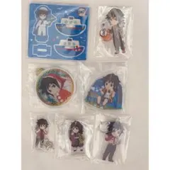 鬼滅の刃 冨岡義勇 アクリルキーホルダー アクリルスタンド 7点セット