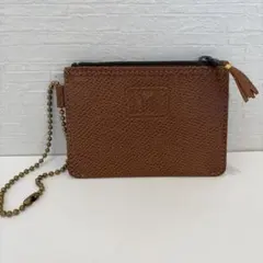 renoma PARIS レノマ コインケース 小銭入れ 牛革 茶色 ブラウン