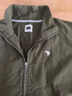 新品未使用】Canterbury ジップアップ ブルゾン オリーブ Mサイズ 