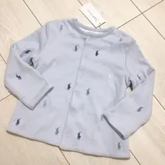 ラルフローレン 新品タグ付き 24m 90cm カーディガン リバーシブル