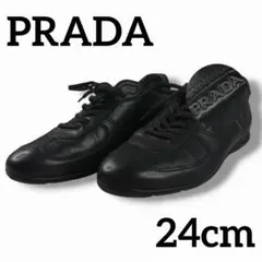 靴 00s PRADA archive leather driving shoes 00s archive prada leather driving shoes - メルカリ