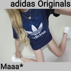 これはまぢでかわいい♡ adidas Originals　BOX　総柄ロゴ　Tのサムネイル